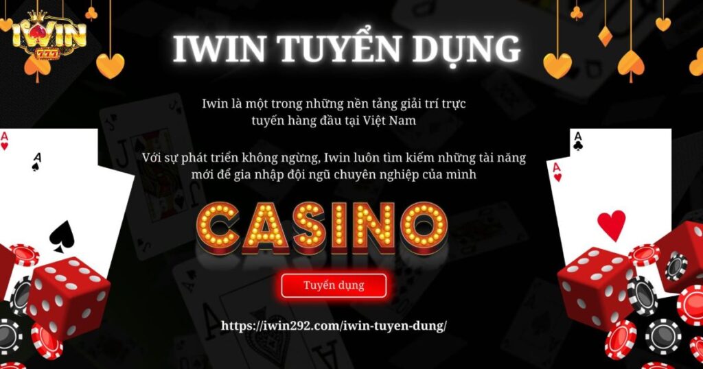 Iwin tuyển dụng